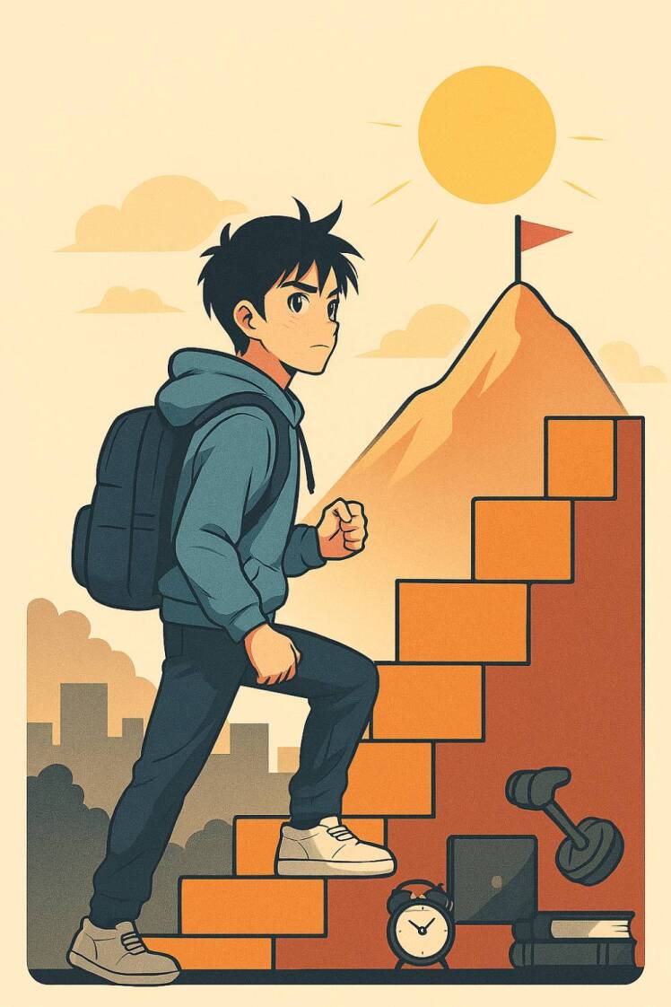 موفقیت، مقصد نیست؛ عادتیه که هر روز تمرین می‌کنی