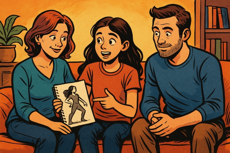 نقش والدین در کشف استعداد فرزند | راهنمای عملی برای پدر و مادرها